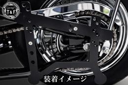 スティード400　カスタムフェンダー用サドルバックサポート