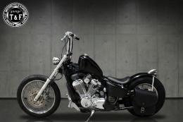 スティード400　カスタムフェンダー用サドルバックSET