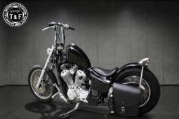 スティード400　カスタムフェンダー用サドルバック&ポータブルガソリン缶SET