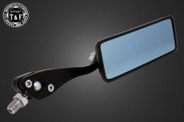 スクエアサイドミラー(ブラック)ボールジョイントタイプ(左右セット)