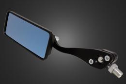 スクエアサイドミラー(ブラック)ボールジョイントタイプ(左右セット)