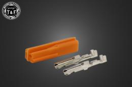 050型　2極カプラー&端子セット(メス)　