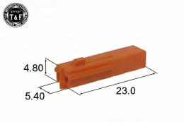 050型　2極カプラー&端子セット(メス)　