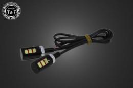 高輝度3連LEDライセンス灯