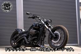 極太Zバーハンドル(ナロータイプ)　4インチ(ブラック)25.4mm