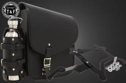 レブル250　ショートリアフェンダー用サドルバック&ポータブルガソリン缶SET