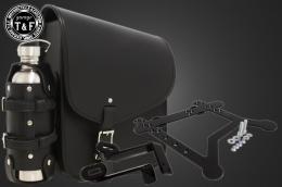 レブル250　純正&コンバットリアフェンダー用サドルバック&ポータブルガソリン缶SET