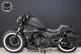 レブル250　純正&コンバットリアフェンダー用サドルバックSET