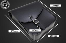 レブル250　ショートリアフェンダー用サドルバック&ポータブルガソリン缶SET