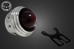 シーシーバー用ナンバーブラケットKIT & メカニカルアイテールランプ(ポリッシュ)