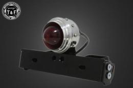 シーシーバー用ナンバーブラケットKIT & メカニカルアイテールランプ(ポリッシュ)