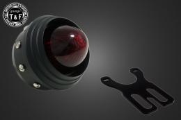 シーシーバー用ナンバーブラケットKIT & メカニカルアイテールランプ(ブラック)