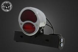 シーシーバー用ナンバーブラケットKIT & DUOテールランプ(デュアル)メッキ