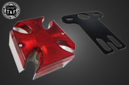 シーシーバー用ナンバーブラケットKIT & クロステールランプ