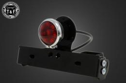 シーシーバー用ナンバーブラケットKIT & サンレイズテールランプ(メッキリング)