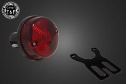 シーシーバー用ナンバーブラケットKIT & 丸型テールランプ