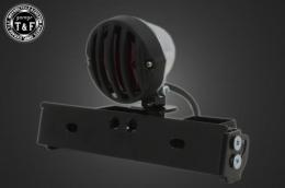 シーシーバー用ナンバーブラケットKIT & バードゲージテールランプ(スモールタイプ)ブラック/ポリッシュ