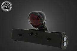 シーシーバー用ナンバーブラケットKIT & ブレットテールランプ(ブラック)