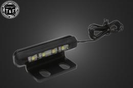 シーシーバー用ナンバーブラケットKIT & LEDライセンス灯(ホワイト)