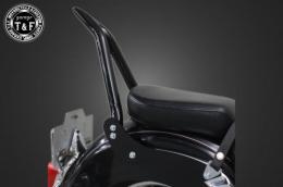 ドラッグスター400クラシック　極太φ38シーシーバーショート(ブラック)純正フェンダー専用