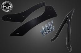 ドラッグスター400クラシック　極太φ38シーシーバーショート(ブラック)純正フェンダー専用