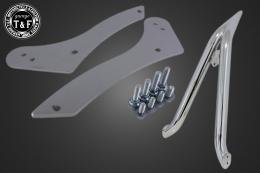 ドラッグスター400クラシック　極太φ38シーシーバーロング(メッキ)純正フェンダー専用