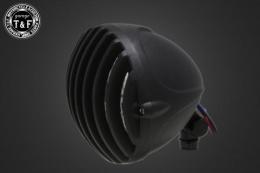 4.5インチスキャロップバードゲージヘッドライト(オールブラック)+各種ステーSET