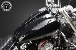 ドラッグスター400　トリプルホールセンターカバー(純正タンク専用)