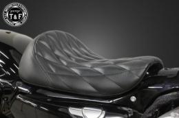 スポーツスター(2004〜2021年)専用　シングルシートタイプA(ダイヤ)