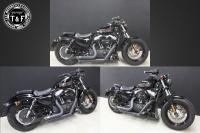 スポーツスター(2004〜2021年)専用　スタッド付きシングルシートタイプA(バーチカル)