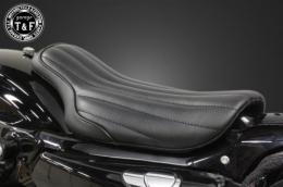 スポーツスター(2004〜2021年)専用　シングルシートタイプBフラット(バーチカル)