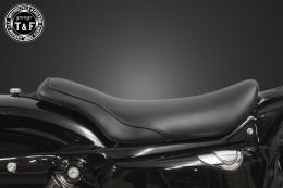スポーツスター(2004〜2021年)専用　シングルシートタイプBフラット(スムース)