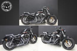 スポーツスター(2004〜2021年)専用　ダブルシート(スムース)Face-1