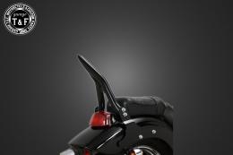 スティード400(VLX、VCL)　極太φ38シーシーバーショート(ブラック)純正フェンダー専用