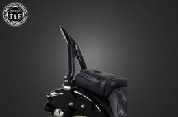 スティード400(VLX、VCL)　極太φ38シーシーバーミディアム(ブラック)純正フェンダー専用