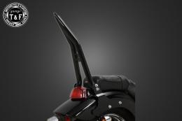 スティード400(VLX、VCL)　極太φ38シーシーバーロング(ブラック)純正フェンダー専用