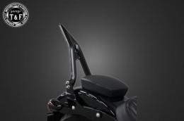 ソフテイル　ストリートボブ　極太φ38シーシーバーミディアム(ブラック)純正フェンダー専用