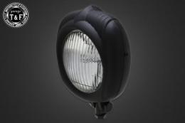 エレクトロライン54レプリカヘッドライト(マットブラック)クリアーレンズ仕様+各種ステーSET