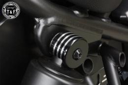 レブル250　リアサスペンションカバーφ6(コントラスト)