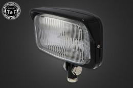 ビンテージスクエアヘッドライト(ブラック)クリアーレンズ仕様+各種ステーSET