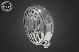 5.75インチマスクドヘッドライト(メッキ)クリアーレンズ仕様+各種ステーSET