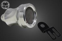 サイドナンバーKIT & ルークテールランプメッシュ(ポリッシュ)　各車種専用取り付けステー付き