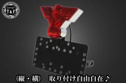 サイドナンバーKIT & イーグルウィングテールランプ　各車種専用取り付けステー付き