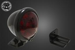 サイドナンバーKIT & ブレットテールランプ(ブラック)　各車種専用取り付けステー付き