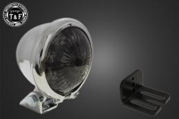 サイドナンバーKIT & ブレットテールランプ(メッキ)スモークレンズ　各車種専用取り付けステー付き