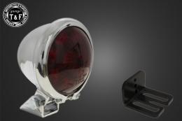 サイドナンバーKIT & ブレットテールランプ(メッキ)　各車種専用取り付けステー付き