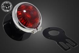 サイドナンバーKIT & サンレイズテールランプ(メッキリング)　各車種専用取り付けステー付き