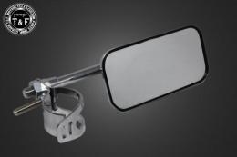 スクエアサイドミラー(フォーククランプ式)メッキ