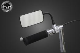 ミラーステム(ライトアングル)ブラック