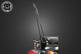 バルカン400　純正フェンダー専用シーシーバーロング(ブラック)